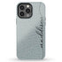 Personalized Name Calligraphy & Dots iPhone Case